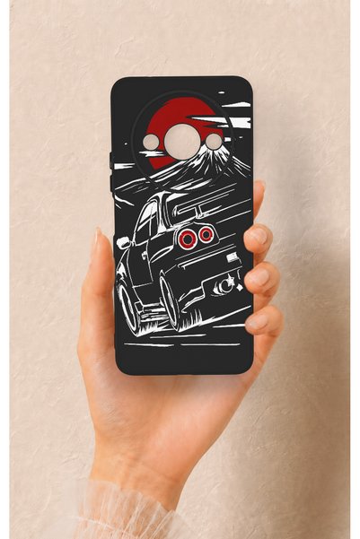 Vip Case حافظة سيليكون متوافقة مع Redmi A3 بنمط Speed Passion