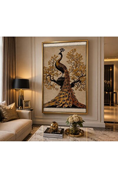 Neşem Halı Boutique TABLO 9 İRAN İPEK DOKUMA İPEK SAÇAK HEDİYELİK TABLO HALIMIZ