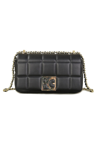 PG PATSY GARIS PG Classic Quilted Chain Crossbody Bag Flap Retro Shoulder Bag...