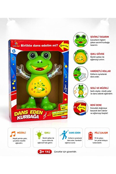 Genel Markalar Dans Eden Işıklı Kurbağa