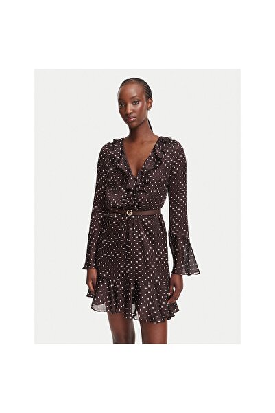Guess Rochie de zi cu zi pentru femei W6YK35W2959 Maro