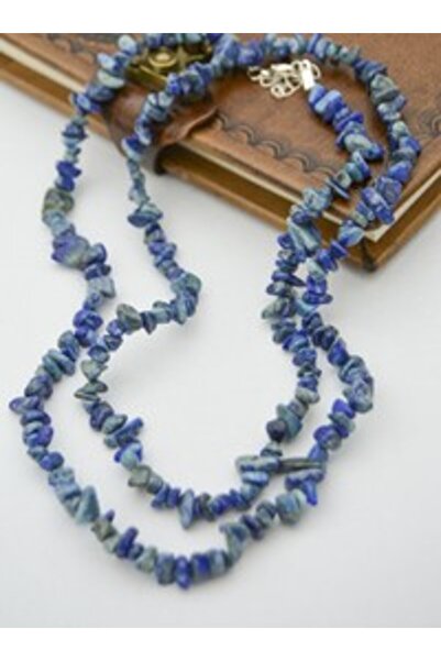 Stoneage Lapis Lazuli Necklace - Multicolor -
