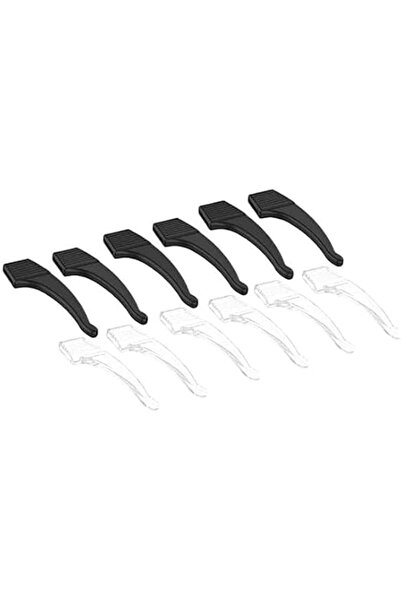 GENERAL 6 Pairs Non Slip Glasses Ear Hook Handles, Elastic Silicone Non Slip ...