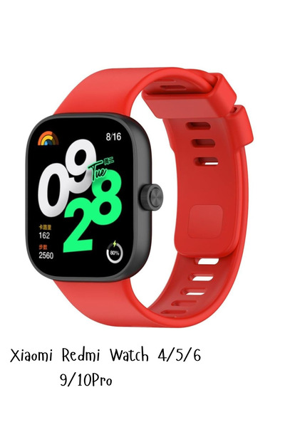 PSGT Xiaomi Redmi Watch 4/5/6 ve 9/10pro Uyumlu Esnek Renkli Universal Klasik...