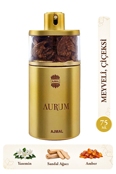 Ajmal Aurum EDP Kadın Parfüm 75 ml | Meyveli ve Çiçeksi | Ahududu, Limon, Yas...