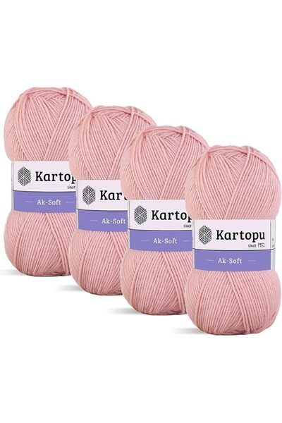 Kartopu K258 Ak-Soft Knitting Yarn 100 g, 250 Meter Length