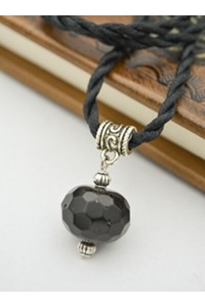 Stoneage Onyx Stone Faceted Cut Necklace - Multi-Colored -