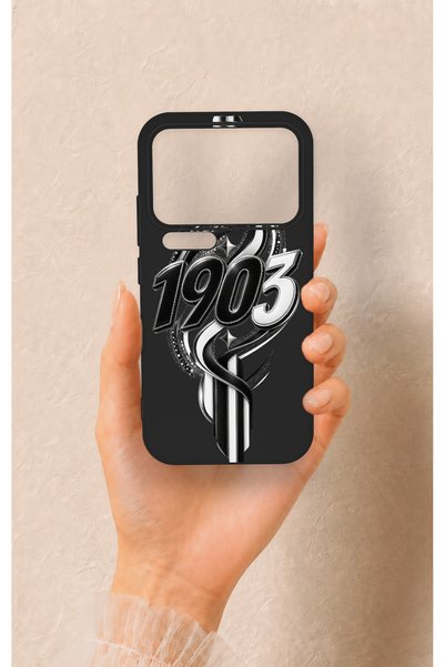 Vip Case حافظة سيليكون متوافقة مع هاتف Xiaomi Mi 17 Pro 5G باللونين الأسود وا...
