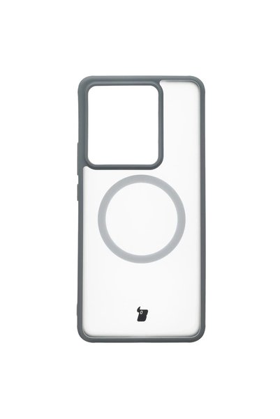 BizonMobile Husă Bizon MatteO MagSafe pentru Realme GT 7/7T, Gri Mat
