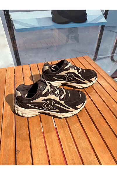 Guja Kalın Taban Kadın Sneaker ,Süet ,Hakiki Deri,4cm