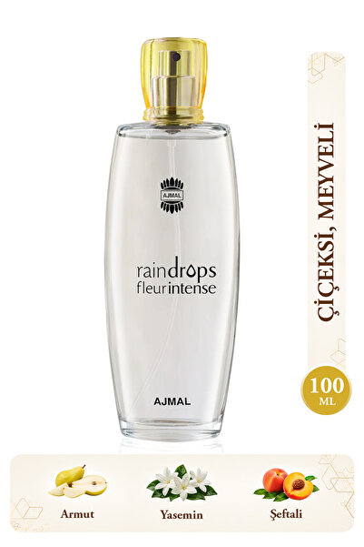 Ajmal Raindrops Fleur Intense EDP Kadın Parfüm 100 ml | Çiçeksi Ve Miskli | A...