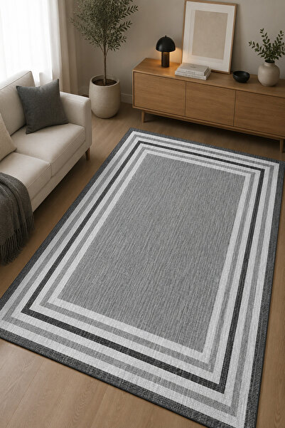 Dally Home Dijital Baskılı Kaymaz Taban Yıkanabilir Desenli Salon Halısı Mutf...