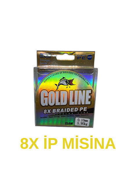 GOLD LİNE 8X İP MİSİNA (0.24 mm)