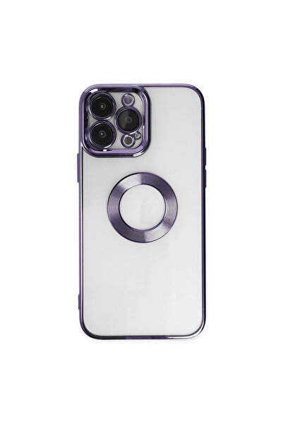 Apple İphone 14 Pro Kılıf Slot Silikon - Mor