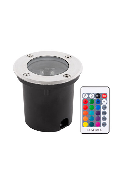 NOVELITE Σποτ LED Πιετονάλ RGB 3W IP65 -, Novelite, Πολύχρωμο