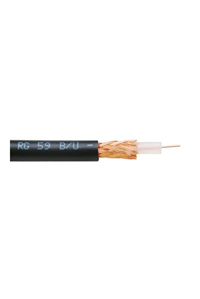 Danex Ομοαξονικό καλώδιο τηλεόρασης, rg59 1x0.6 mm², εξ ολοκλήρου χάλκινο, με...