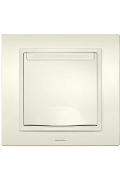 ELBİ Priză Schuko cu Capac 16A Crem Zena -, Elbi, Multicolor