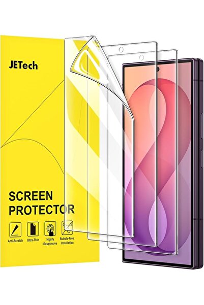 JETech واقي شاشة أمامي لهاتف جالاكسي زد فولد 8 ألترا/زد فولد 7، عبوة من 3 قطع