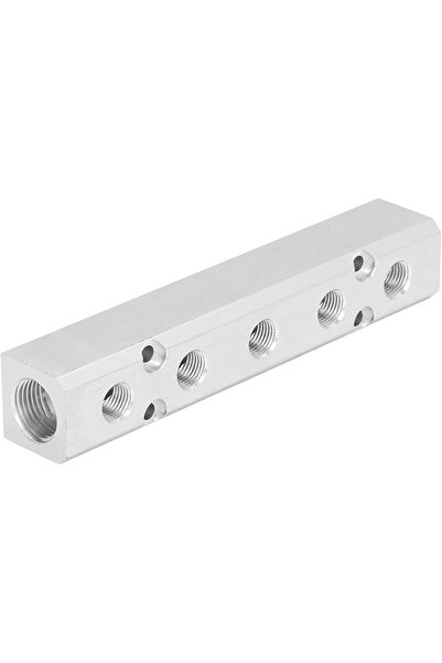 Tnfeeon Pneumatic Manifold Distribution Block, High Pressure 5 Position Split...