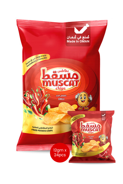Generic Brand Muscat Chips Chilli 24X12Gm