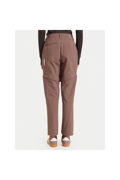adidas Pantaloni outdoor de damă KW7469 Maro