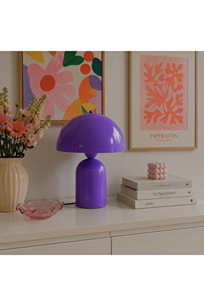 BY-LAMP Soho Lila Metal Masa Lambası | ByLamp