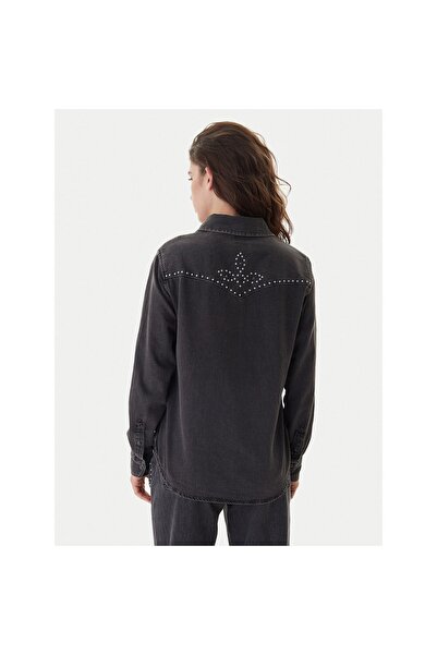 Levi's Cămașă de blugi pentru femei 16786-0108 Negru