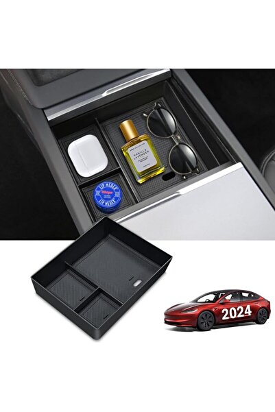 GENERAL for Tesla Model 3 2024 Center Console Organizer - Upper Center Consol...