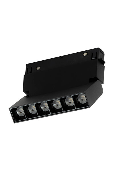 Danex Ρυθμιζόμενο 6W 4000K IP20 μαύρο σποτ για Sina Magnetica