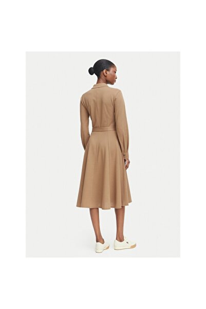 Lacoste Rochie de zi cu zi pentru femei EF5299 Maro