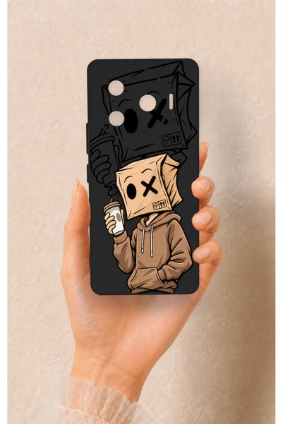 Vip Case Tecno Camon 30 Pro 5g Compatible Coffee Break Patterned Silicone Case