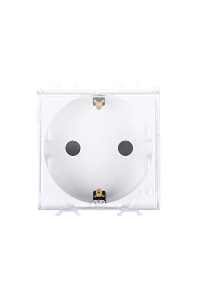 Danex Covered schuko socket 2m 16a white korosu - | gw10242, gewiss, white