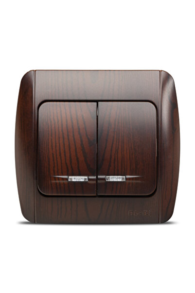 Danex Switch 10A Dark Walnut Zirve -, DANEX, Multicolor