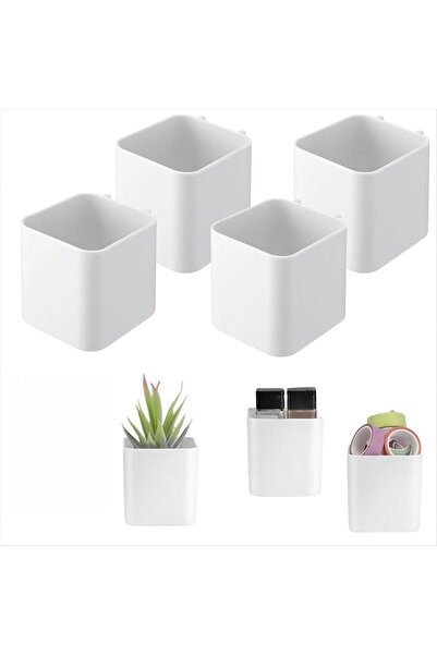 KASTWAVE Pegboard Storage Cups with Hooks, Durable Plastic Hanging Organizer ...