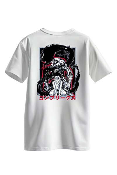 Hunter X Hunter Anime Gon Rage Tişört Unisex
