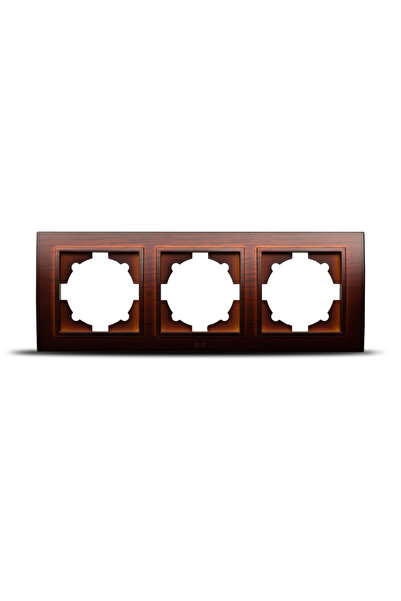 Danex Zena Mahogany 3-Post Frame -, DANEX, Multicolor