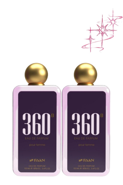 Faan قطعتان من عطر 360 بور فام 100 مل