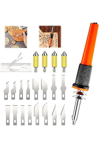 GENERAL Hot Knife Cutter Tool Kit, 22 Pieces, Electric Multipurpose Stencil C...