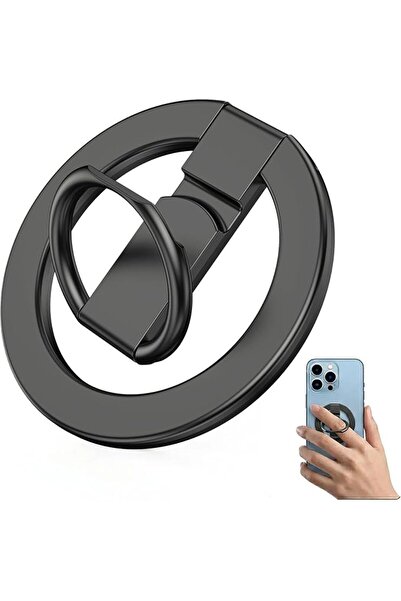 ToolHouse Foldable Magnetic Cell Phone Ring Stand with Adjustable Viewing Ang...