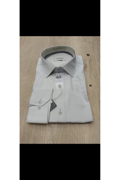 Cinar erkek giyim Slim Fit Sports Shirt Long Sleeve Men's Plain Fabric Cotton