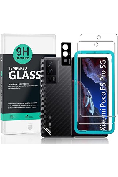 Ibywind قطعتان من واقي الشاشة لهاتف شاومي بوكو F5 برو 5G 6.67 بوصة (ليس لهاتف...