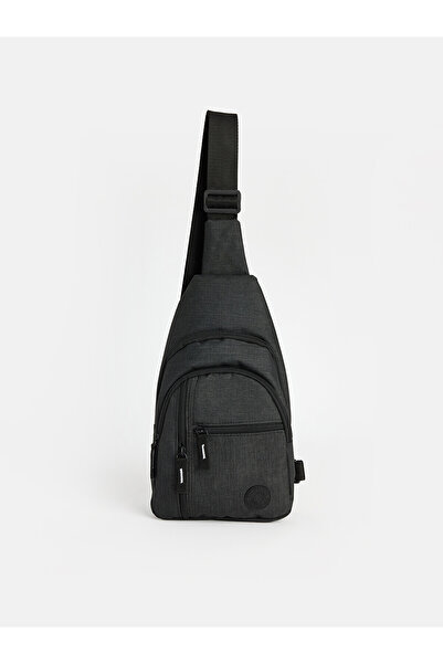 LC Waikiki Lcw Accessories Black Men's Chest Bag with Nevavm Difference