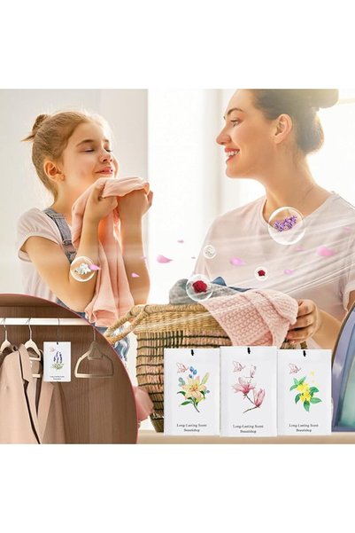 GENERAL معطر جو بيوتي شوب برائحة الزهور الطبيعية، كيس معطر للمنزل والسيارات