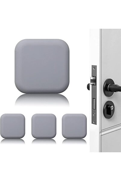 KASTWAVE 4 Pcs Door Stoppers Wall Protector Buffer Guard Doorknob Door Handle...