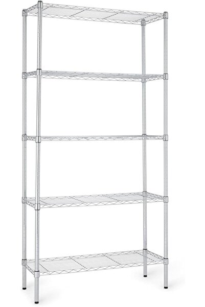 Amazon basics 5-Shelf Adjustable, Heavy Duty Storage Shelving Unit (158.5 kgs...