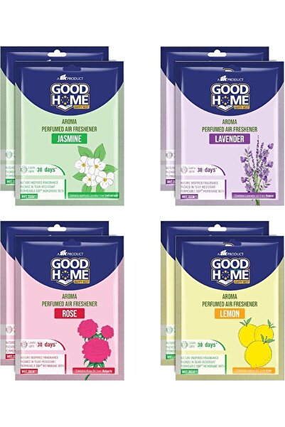 GOOD HOME معطر هواء عطري متنوع الروائح بنكهات الحمضيات والورد والياسمين واللا...