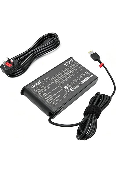 GENERAL 170W AC Adapter For Lenovo laptop Charger, 20V 8.5A, USB