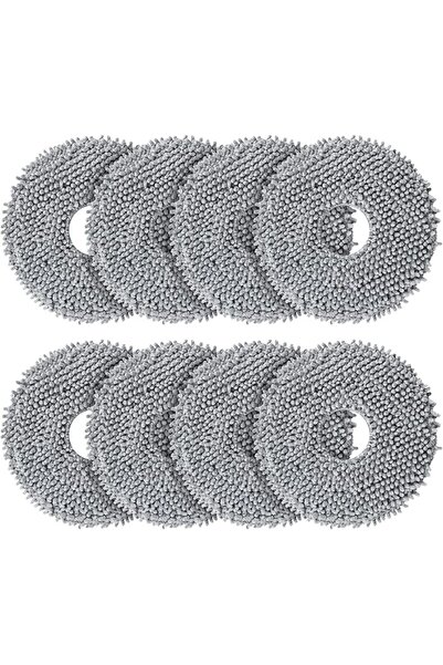 Alloytool Pack of 8 Wipes Replacement Parts for Roborock QV 35A/QV 35S/Saros 10R