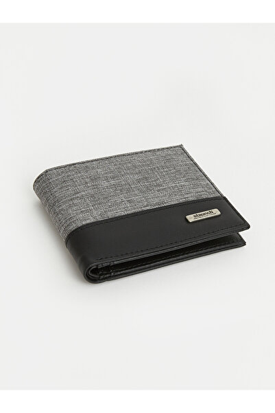 LC Waikiki Lcw Accessories Black Men's Wallet with Nevavm Difference