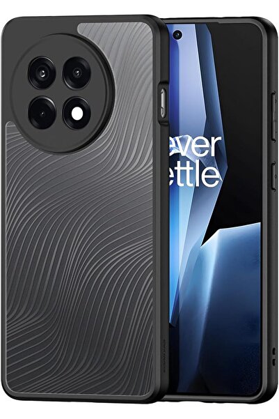 GENERAL غطاء حماية لهاتف OnePlus 13R، شفاف نصف شفاف مع حماية ضد الصدمات وغطاء...
